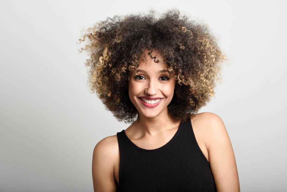 Smiling woman
