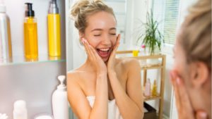 skincare at home