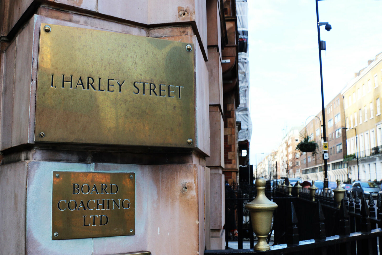 harley street sign