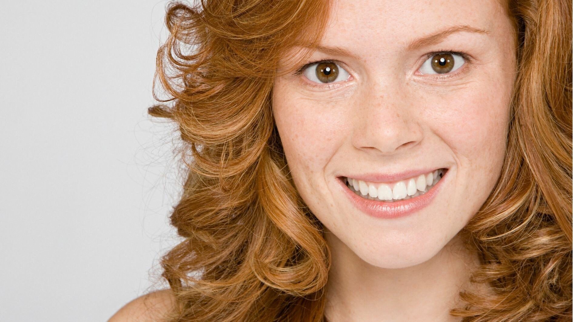 model with ginger hair