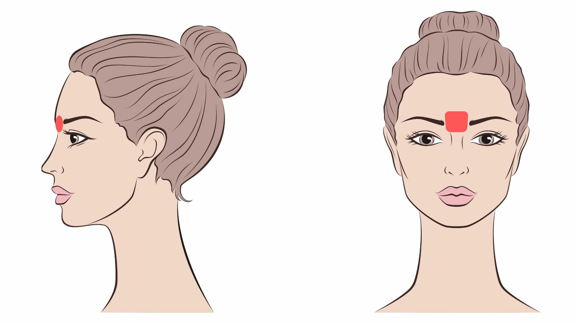 facial laser hair removal eyebrows treatment area