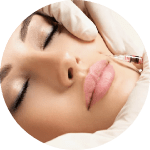 Add volume to my lips