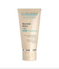 BENEFITS Concealing care cream for every skin type Skin tone for a perfect appearance; balances small blemishes and has at the same time concealing properties that reliably and long-lasting cover skin irregularities, redness, impurities, large pores and hyperpigmentations Helps to combat pustules specifically; for a perfect, even and radiant complexion; reduces the formation of new impurities without drying out the skin; can be applied on complete face or partially High-concentrate active ingredient complex stimulating regeneration and normalizing skin disorders; excellently suitable for the treatment of skin burns, small skin wounds, oral herpes and itching after insect bites; also successfully applicable after laser treatments Free from parabens and mineral oil ACTIVE INGREDIENTS Zinc oxide Titanium dioxide Panthenol Liquorice root extract Allantoin Wheat germ oil Bisabolol Sheabutter DIRECTIONS FOR USE Caring balm, also suitable as make-up substitute, available in 4 different shades - Light, Classic, Honey or Dark Brown Essential after the GREEN PEEL® Herbal Peeling CLASSIC Can be mixed with SPECIAL CARE CREAM and SPECIAL REGULATING CREAM Can be applied over any other Dr. med. Christine Schrammek Kosmetik care creams Can be combined with BB Fluid to achieve matt finish